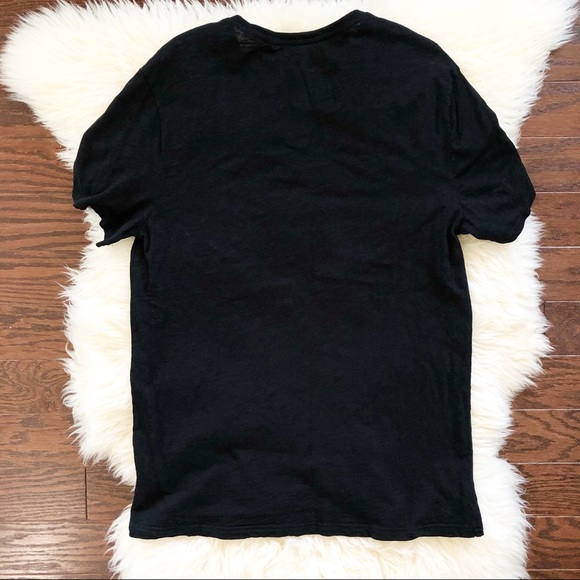 Men’s Express Black Graphic Short Sleeve Tee Large - Picture 5 of 5